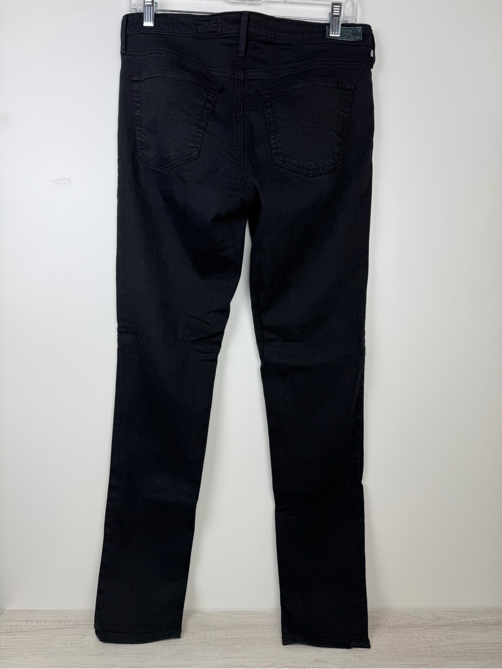 AG Adriano Goldschmied The Prima Mid-Rise Cigarette Jeans in Black Size 29R - Picture 7 of 14